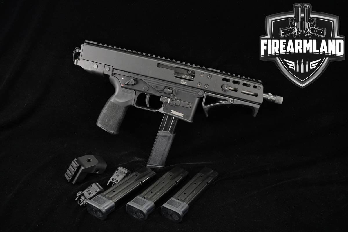 Brugger & Thomet GHM9 9mm B&T 7" GHM-9 +4 MAGS