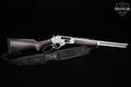 Henry Repeating Arms All-Weather Picatinny Rail .45-70 Side Gate .45-70 Govt. Hard Chrome & Black Wood in Good Condition Image 3