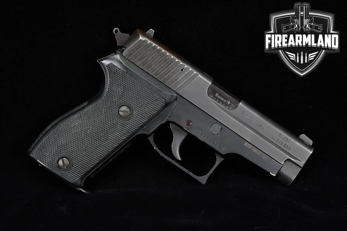 1982 Sig Sauer P225 P6 NRW Police Contract 9mm 3.9" +2 MAGS & ORIG BOX