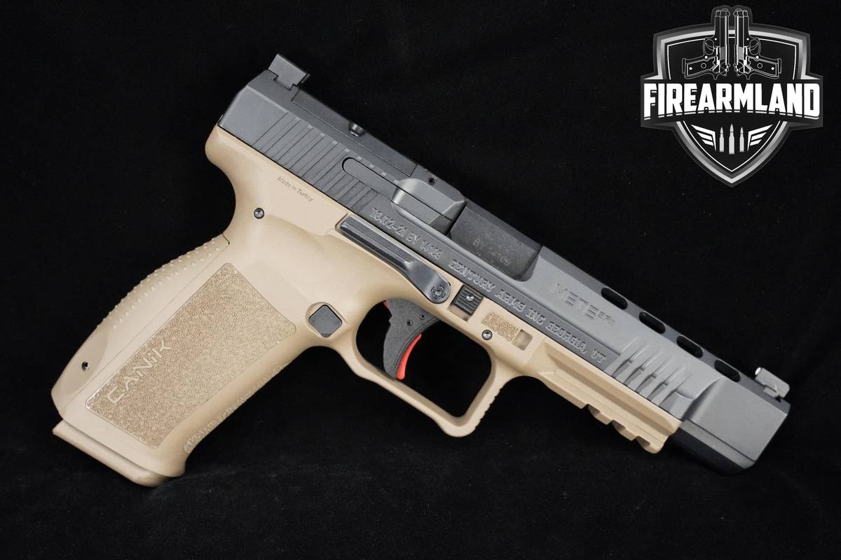 Canik Mete SFX 9mm FDE Canik FULL SIZE DUTY+2 MAGS, ORIG CASE & HOLSTER