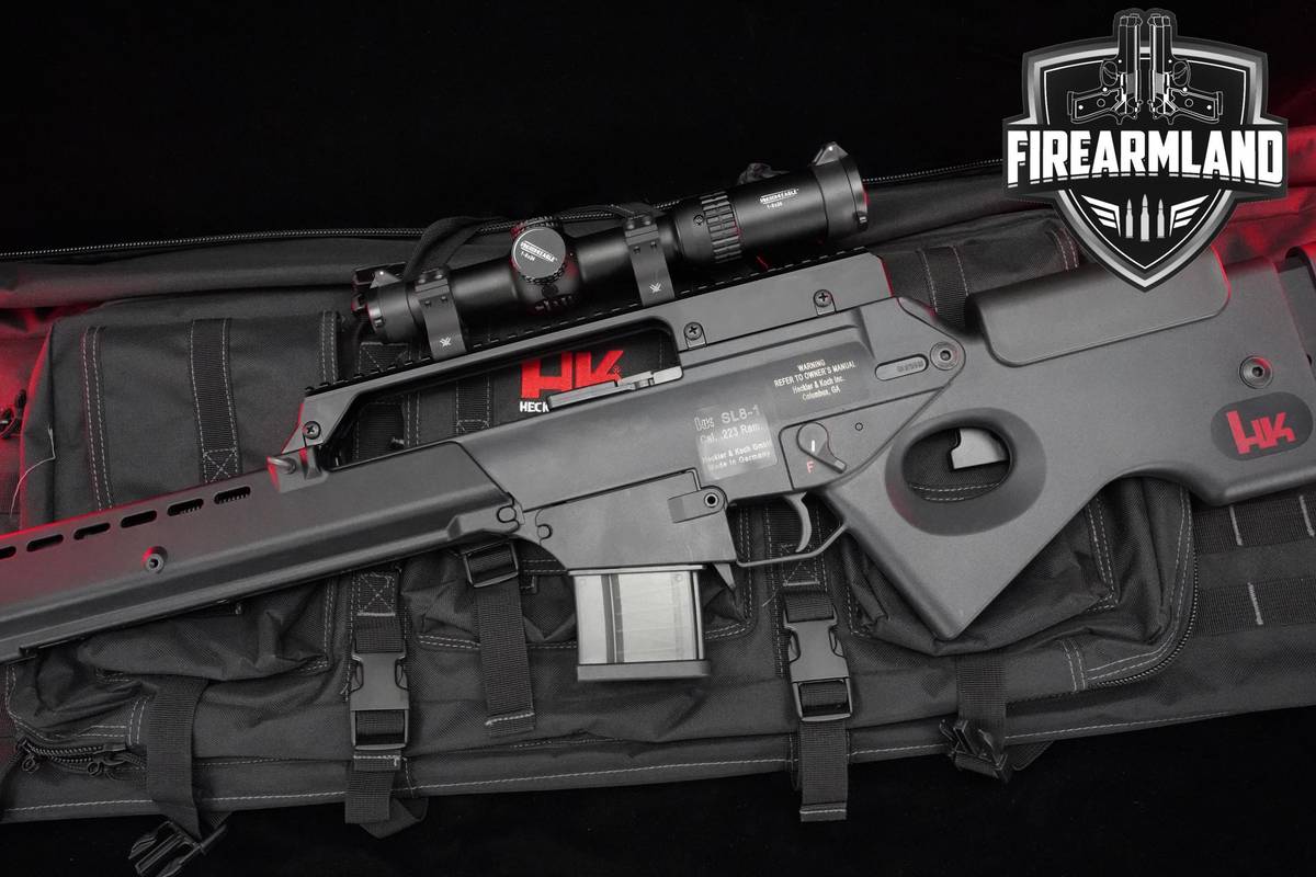 Heckler & Koch (H&K-HK) SL8-1 223 Rem 20.8" H&K-HK-SL8-1 3 MAGS & ORIG CASE