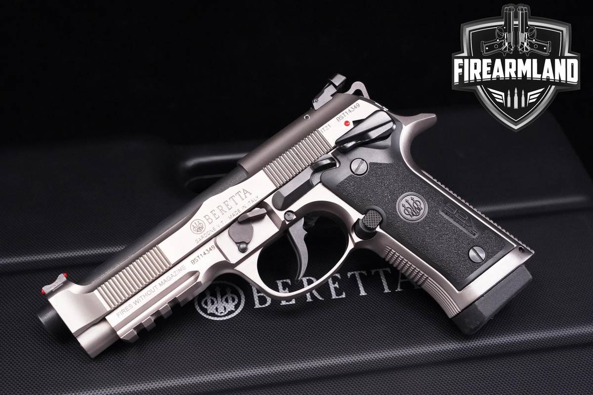 Beretta 92X Performance 92-X 9mm 4.9" Nistan +2 MAGS & ORIG CASE