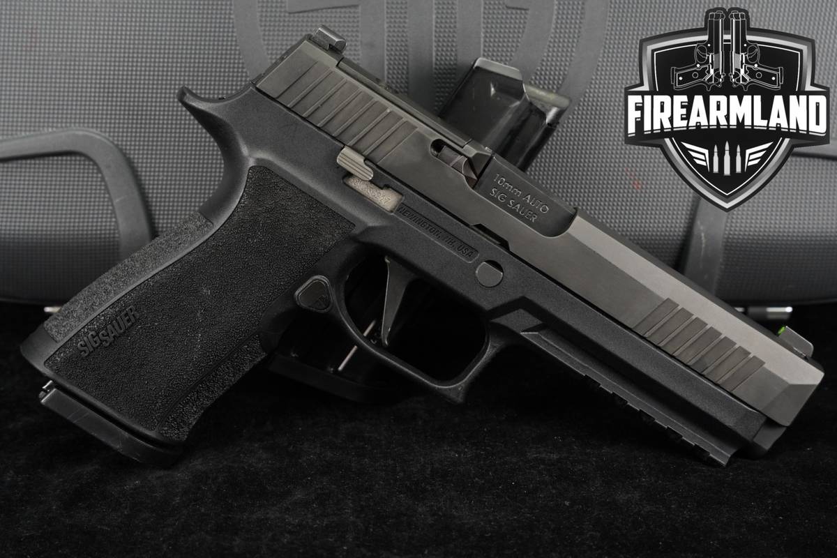 Sig Sauer P320 XTEN 10mm Optics-Ready 5" P 320 +2 MAGS & ORIG CASE