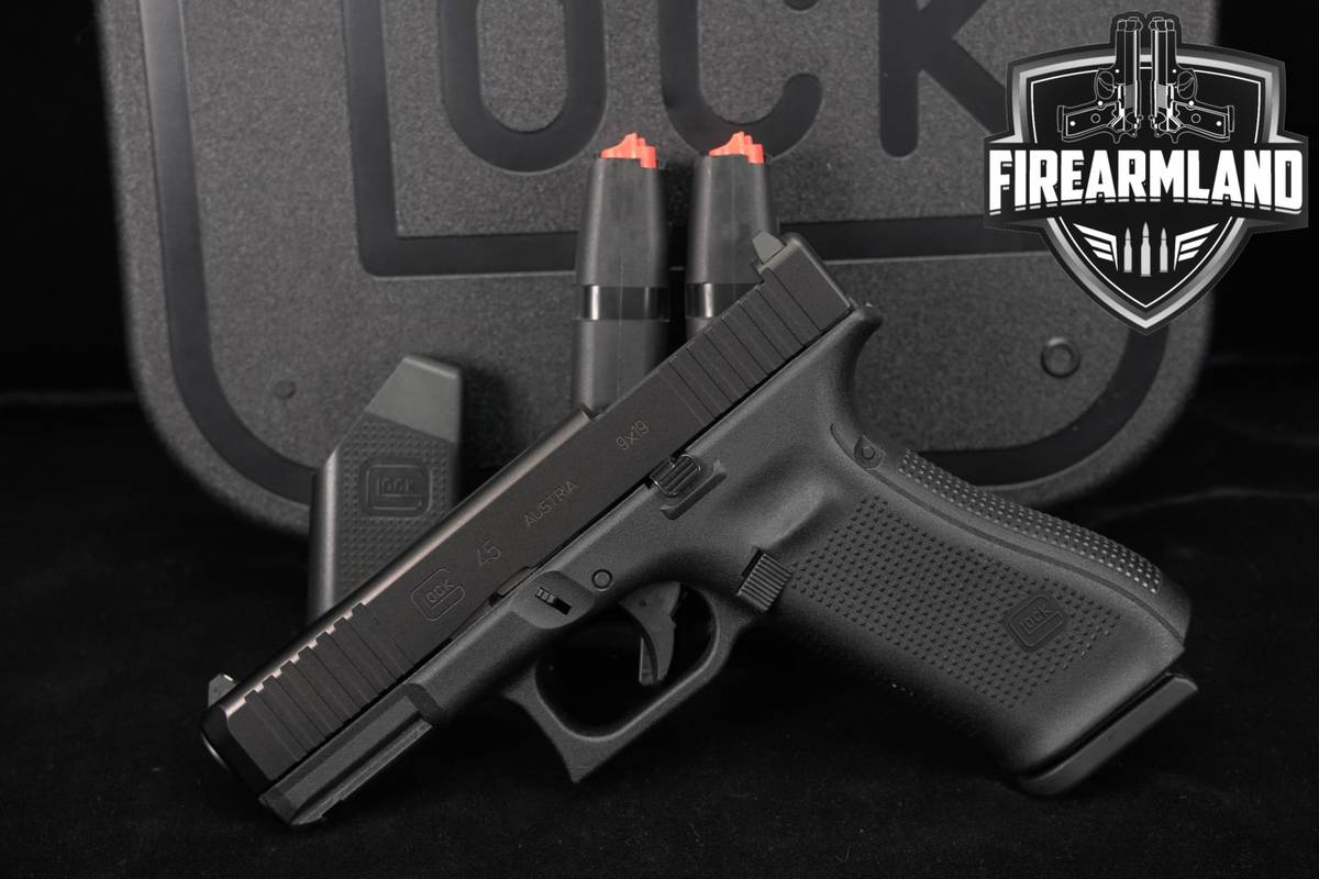 Glock 45 MOS G45 Gen5 9mm 4.02" GMB Optic-Ready +3 MAGS, ORIG CASE