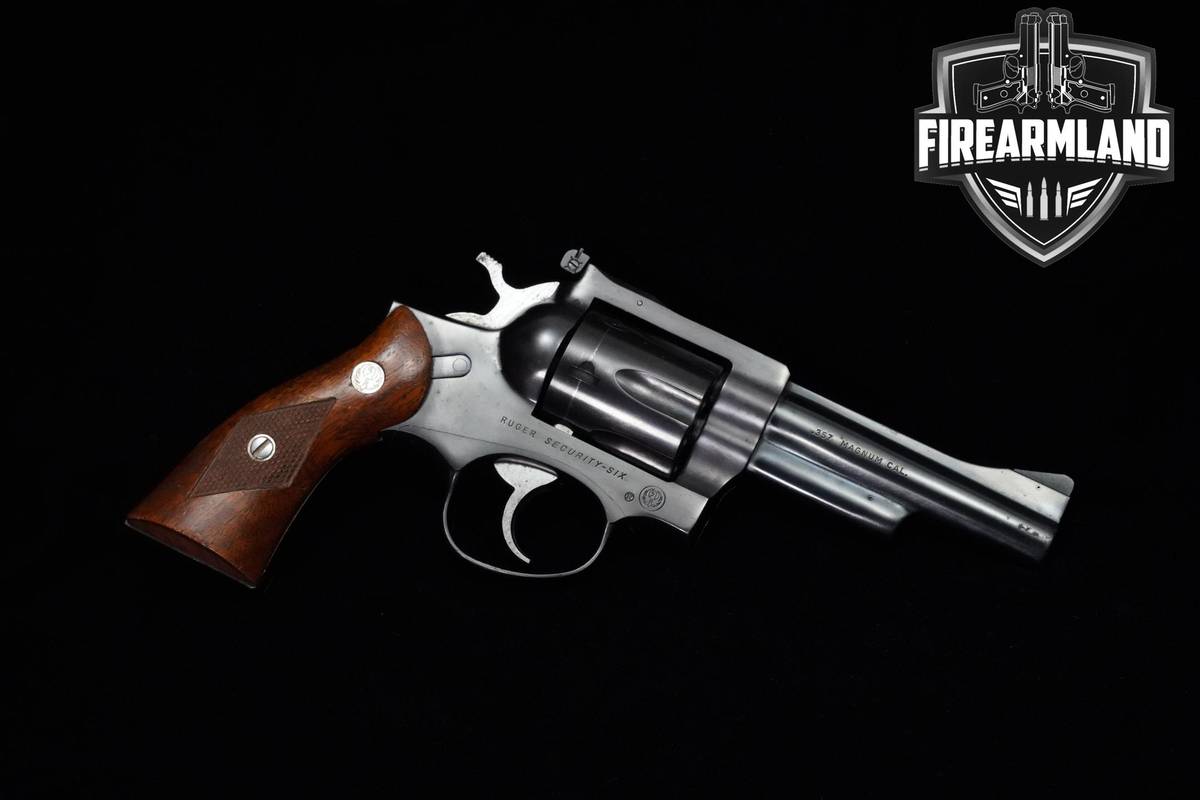 1978 Ruger Security-Six 357 Magnum 4" Blued Ruger DA/SA