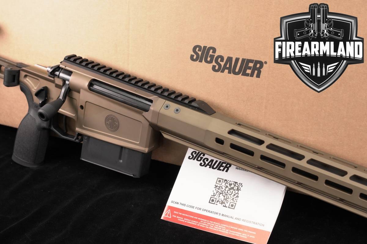 Sig Sauer CROSS Magnum 300 Win Mag 24 Two-Tone FDE +ORIG BOX