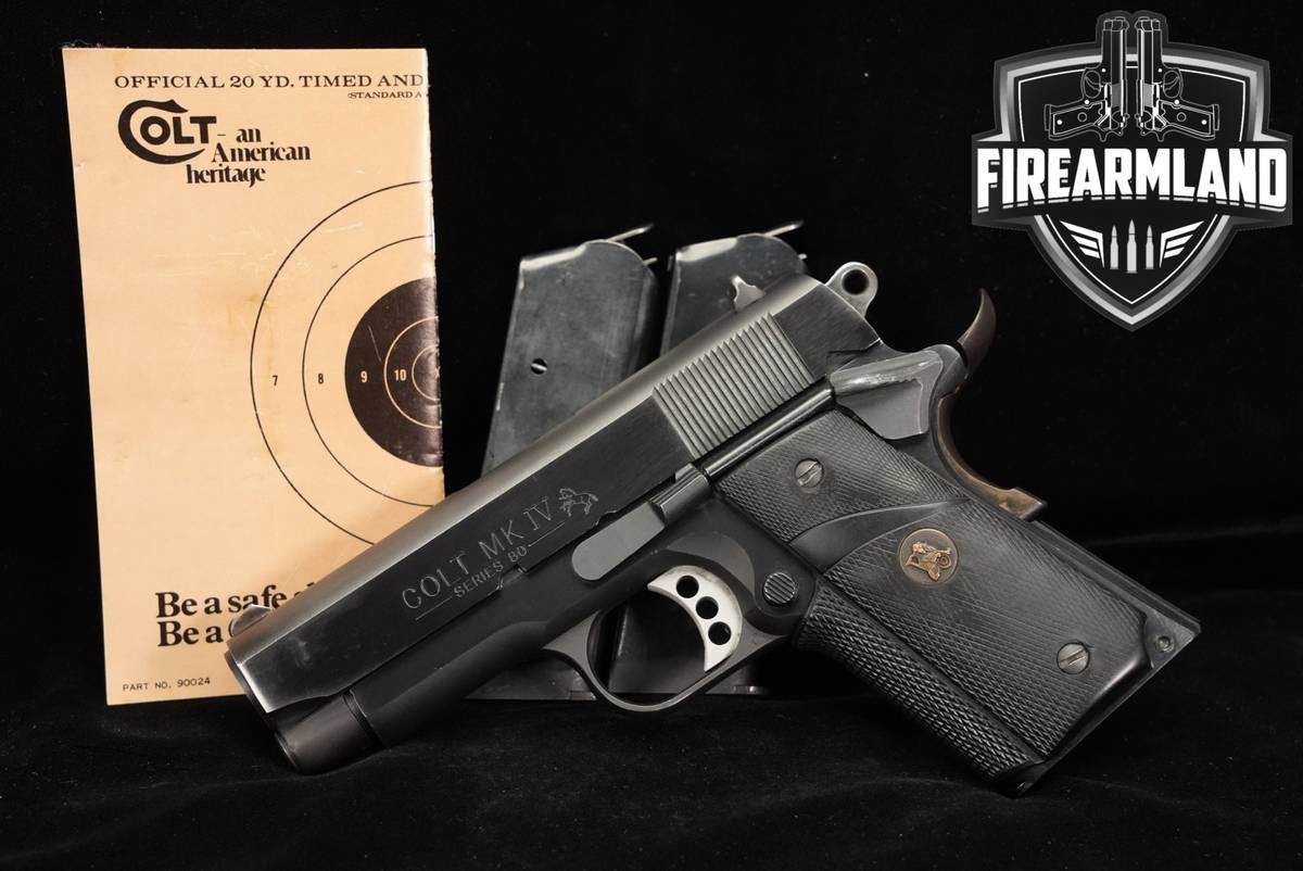 1987 Colt Officer's ACP MK IV Series 80 45ACP 1911 3.5" Mark 4 +3 MAGS