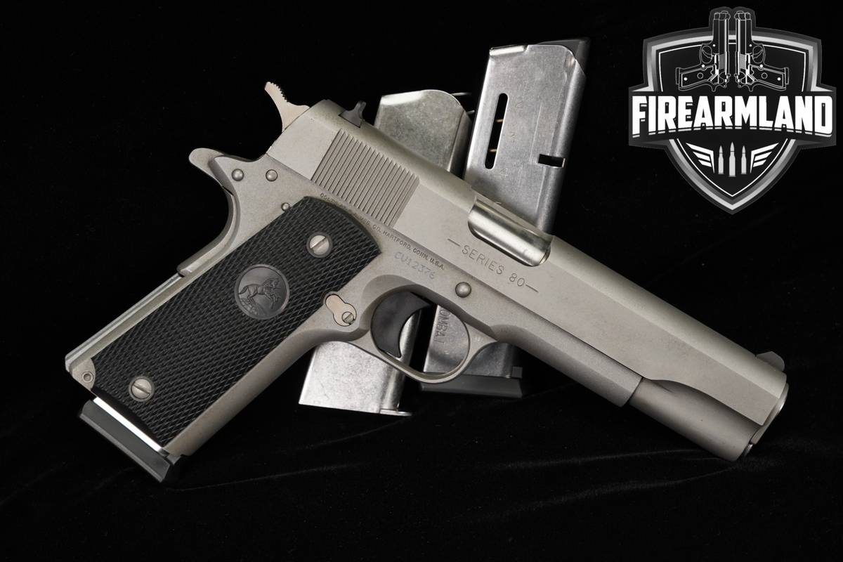 Colt M1991A1 Series 80 45 ACP 1911 5 Stainless A1 +3 MAGS