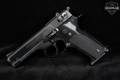 1977-1978 Smith & Wesson (S&W) Model 59 Pre-Dash 1st Generation 9mm Luger Two-Tone Blued & Black in Good Condition Image 4