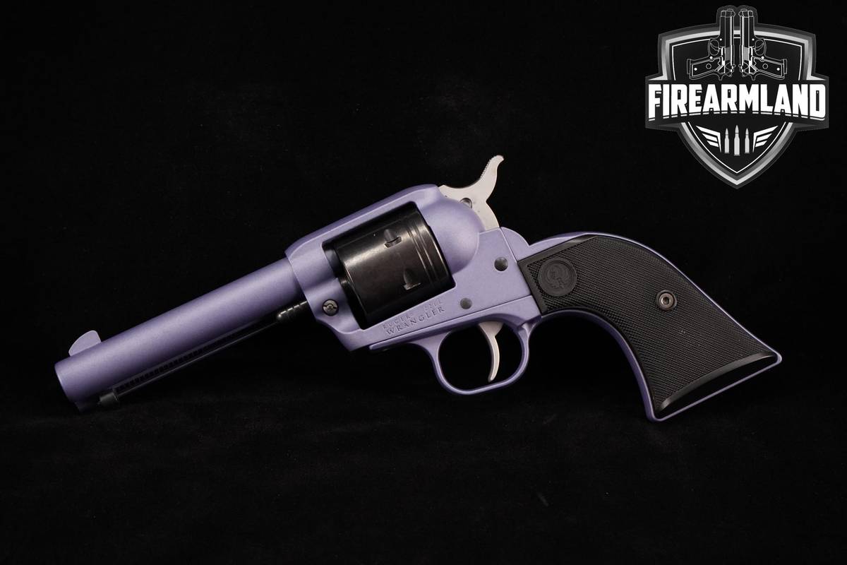 PURPLE Ruger Wrangler Bill Hicks Exclusive 22LR 4.62" Ruger-Wrangler OG-BOX