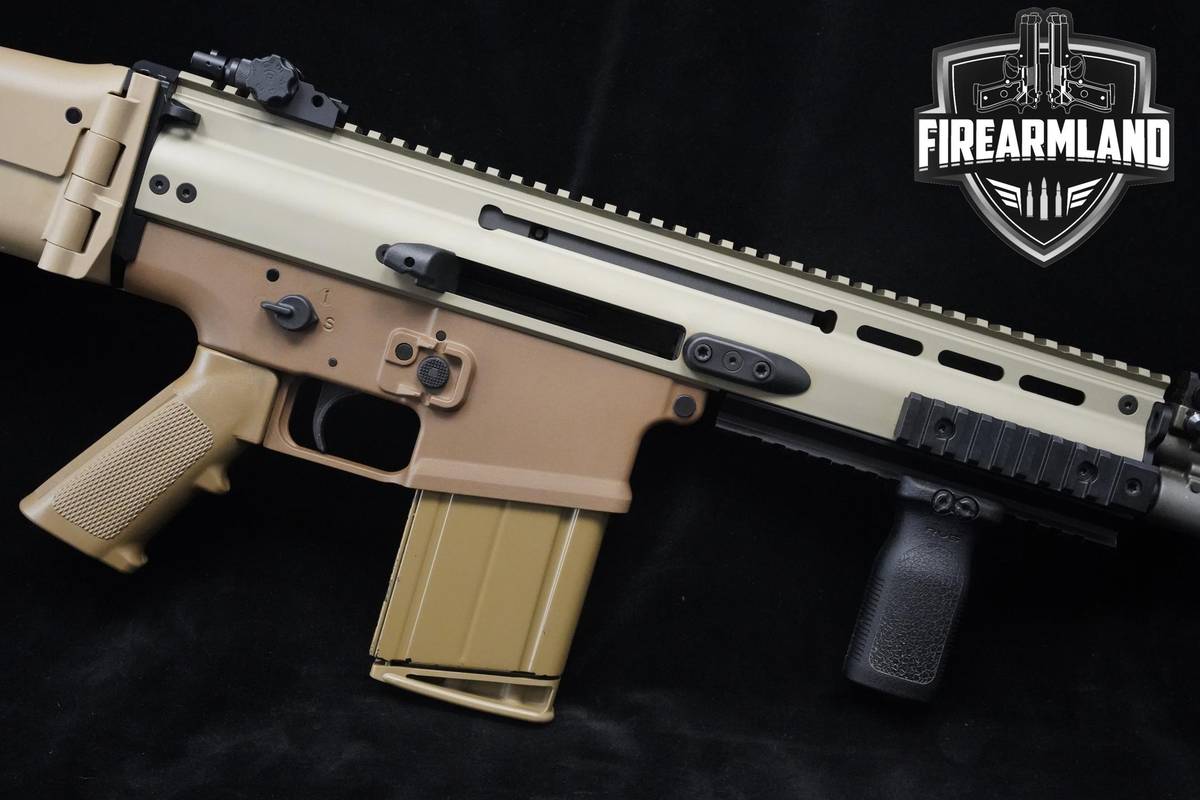 FN Herstal SCAR 17S 7.62 NATO 16.2" FDE FN 17-S Tactical +4 MAGS & ORIG BOX