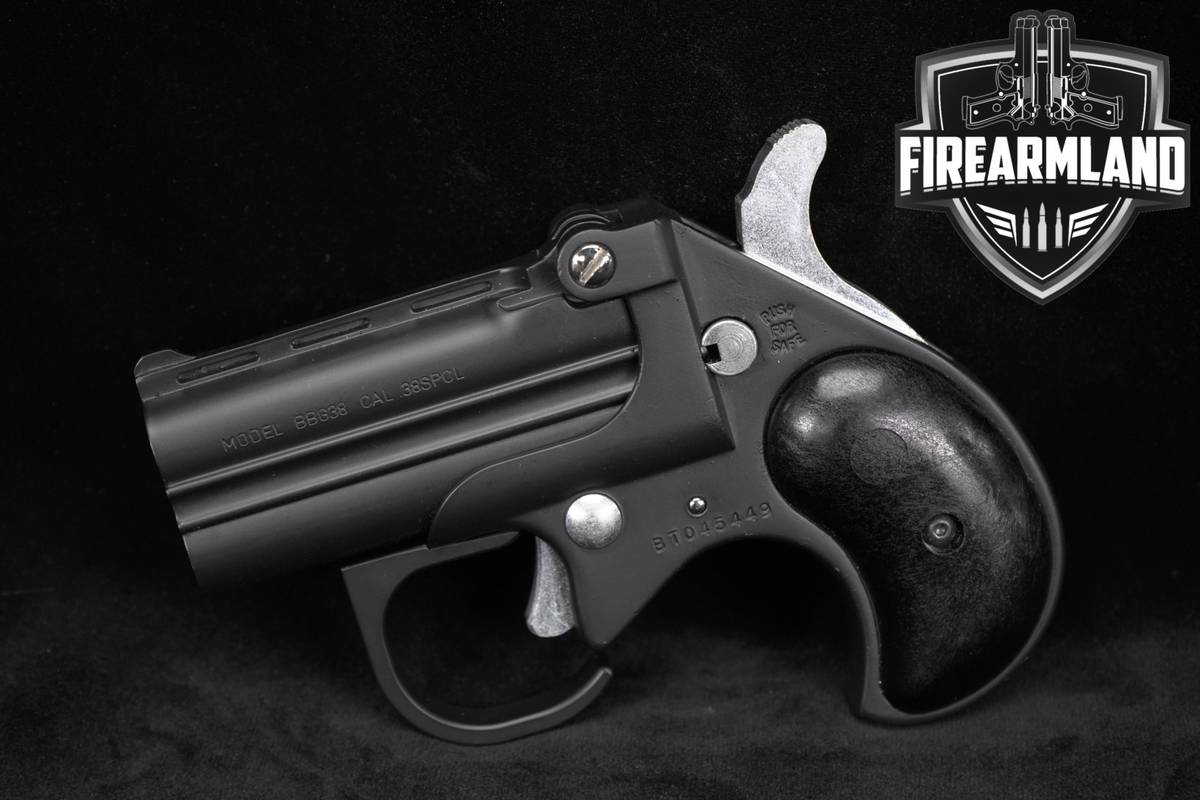 Bearman Model BBG38 Big Bore 38 Special 2.75" Double-Barrel BBG Derringer
