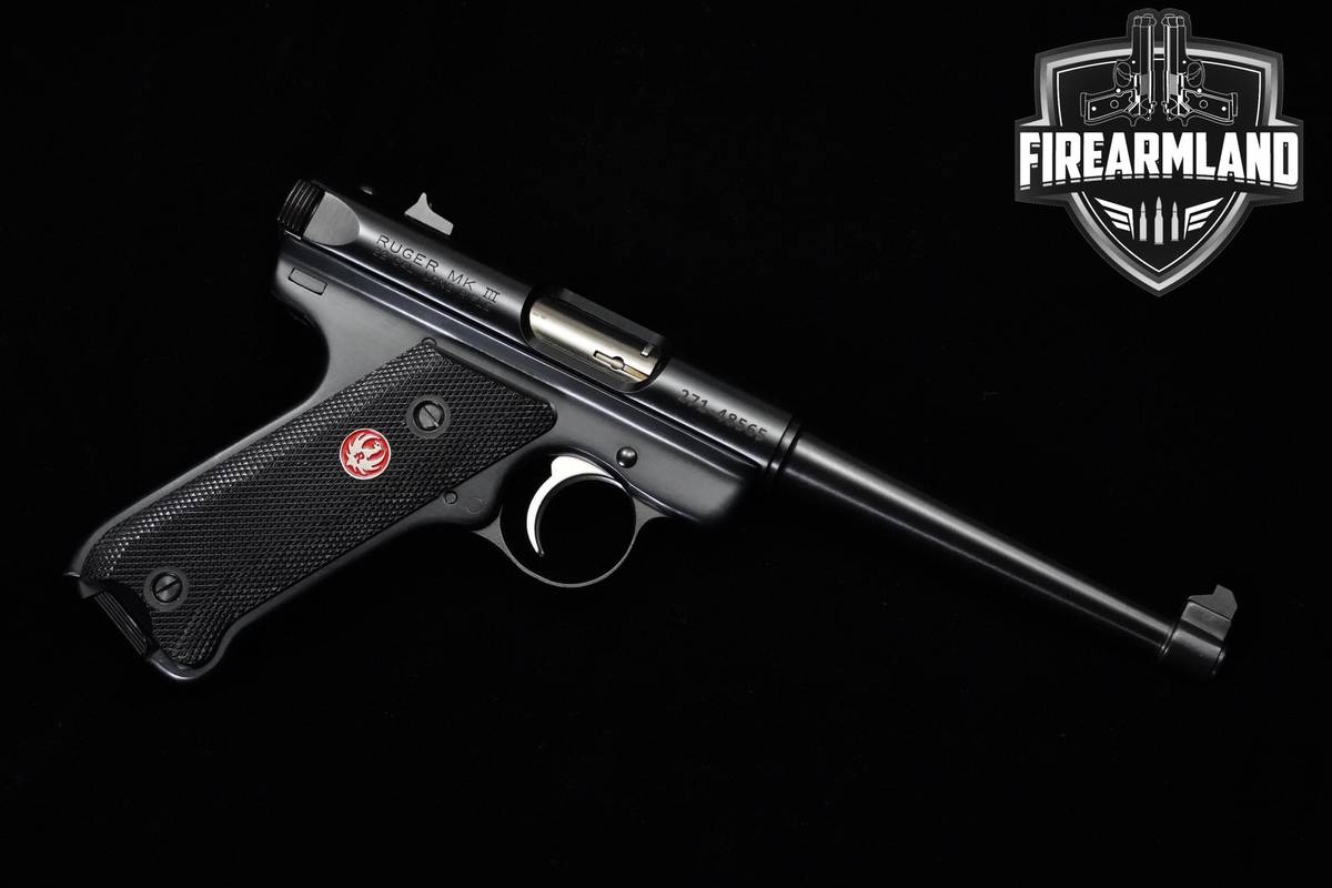Ruger Mark III 22LR 6" Blued Ruger-Mark III MKIII Mark 3 2 MAGS & ORIG CASE