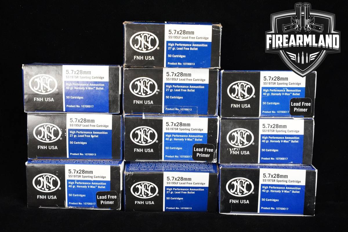 5.7x28 Ammo 5.7x28 Ammo 500 ROUNDS