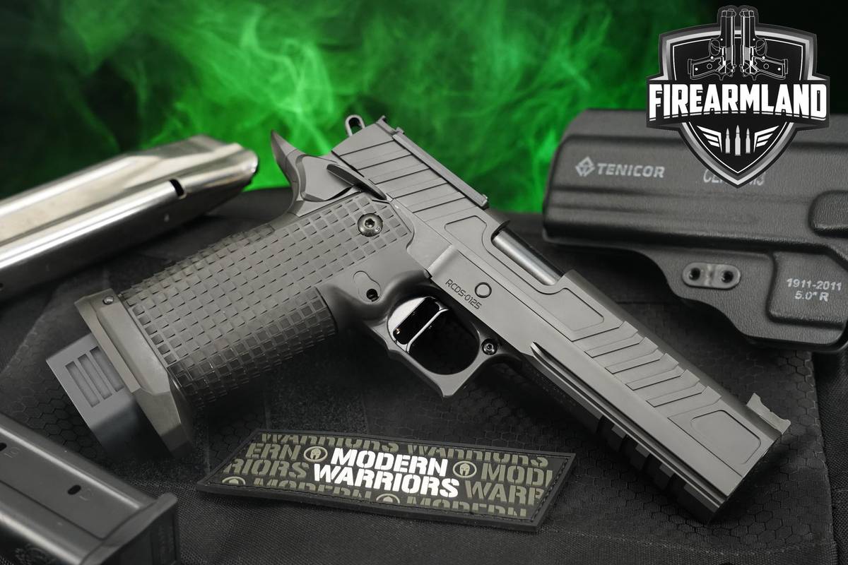 Race City Defense RC9 Government Ported 9mm 1911 2011 5" 2 MAGS & ORIG CASE