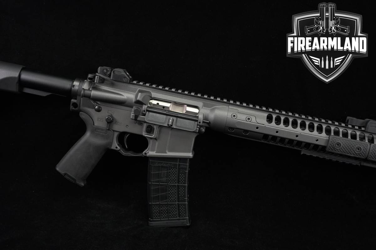 PISTON-DRIVEN! LWRC IC-A5 5.56mm NATO AR-15 AR15 16.1" Tungsten Gray Rifle