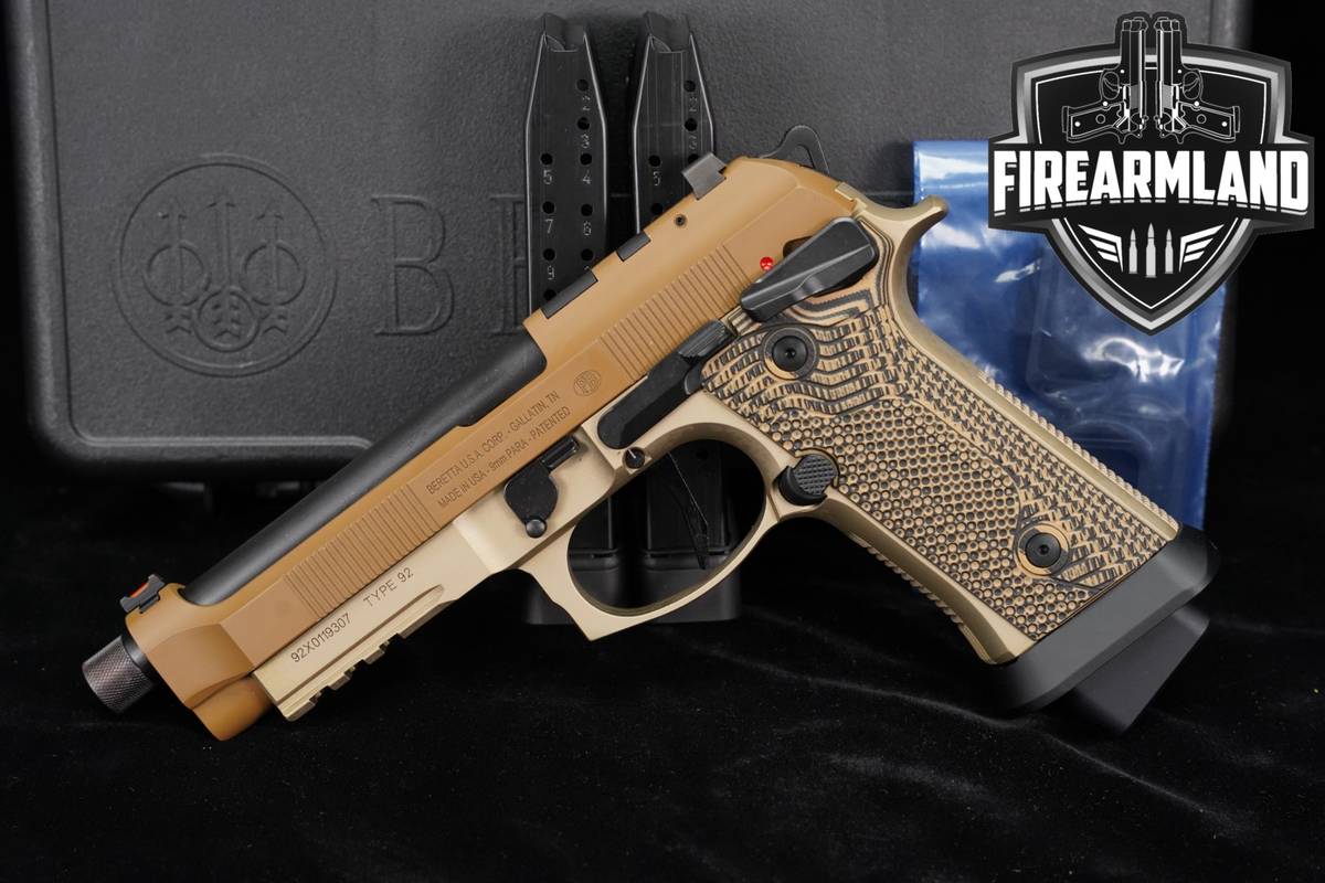 1 OF 400! Beretta 92XI SAO Sabbia Optics-ready 9mm 5.1" 92 Xi +ORIG CASE