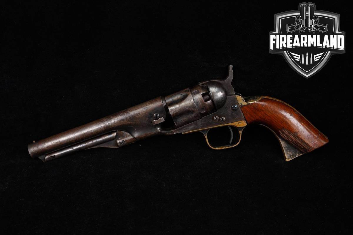 1971 Colt Model 1851 Navy .36 Black Powder 5.5" Color Case-Hardened M1851