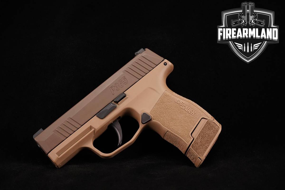 Sig Sauer P365 NRA Edition 9mm 3.1 Coyote P-365 +3 MAGS & ORIG CASE