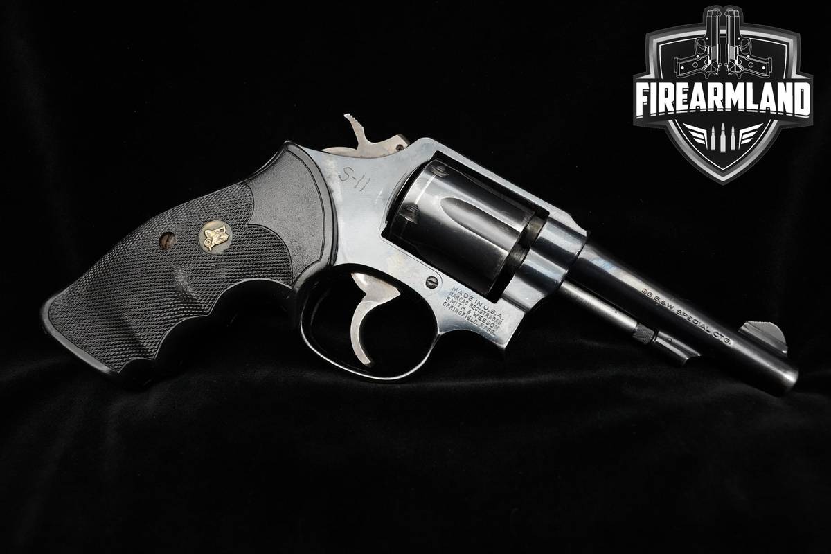 1977 Smith & Wesson S&W 10-7 38 S&W 4" Blued 10-7 DA/SA