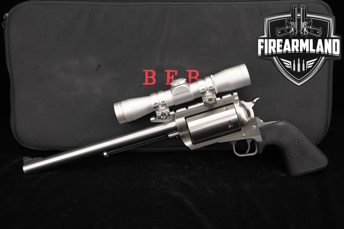 Magnum Research BFR Long Cylinder 45-70 Government 10" +ORIG CASE
