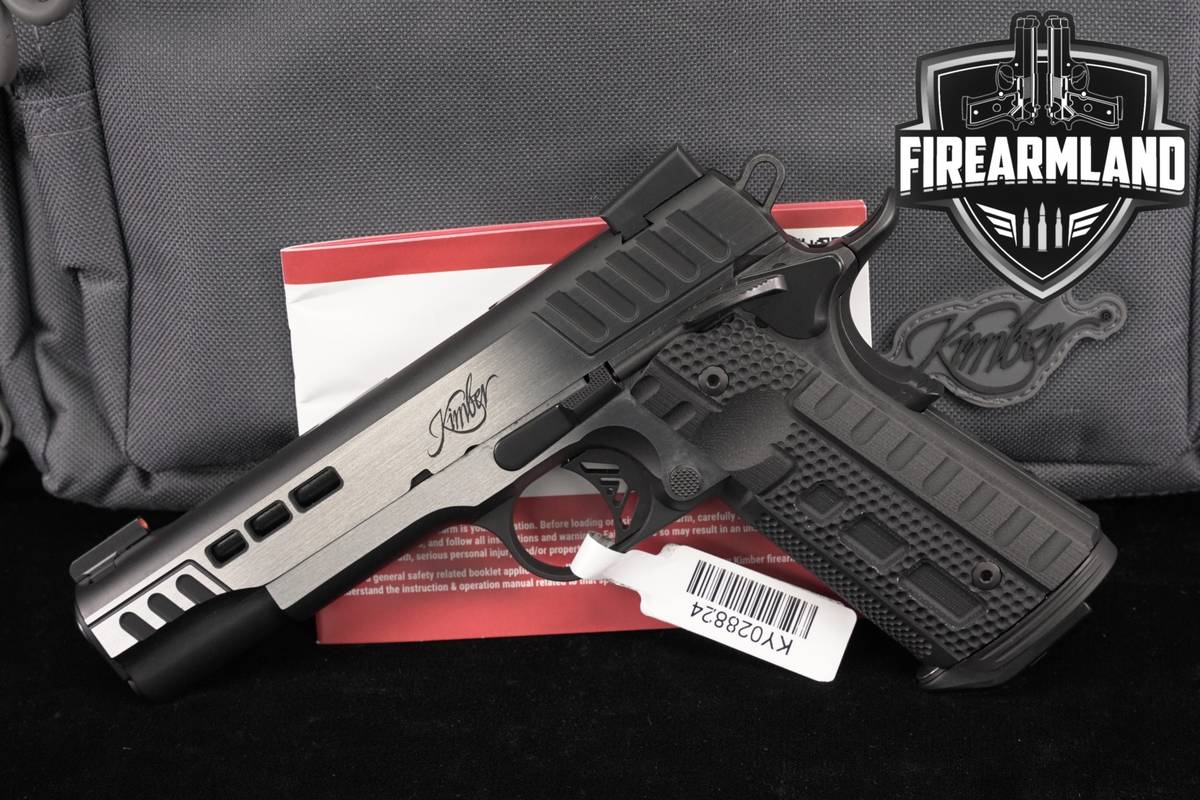 Kimber 1911 RAPIDE Scorpius 9mm 5" Two-Tone Black & Stainless +ORIG BOX
