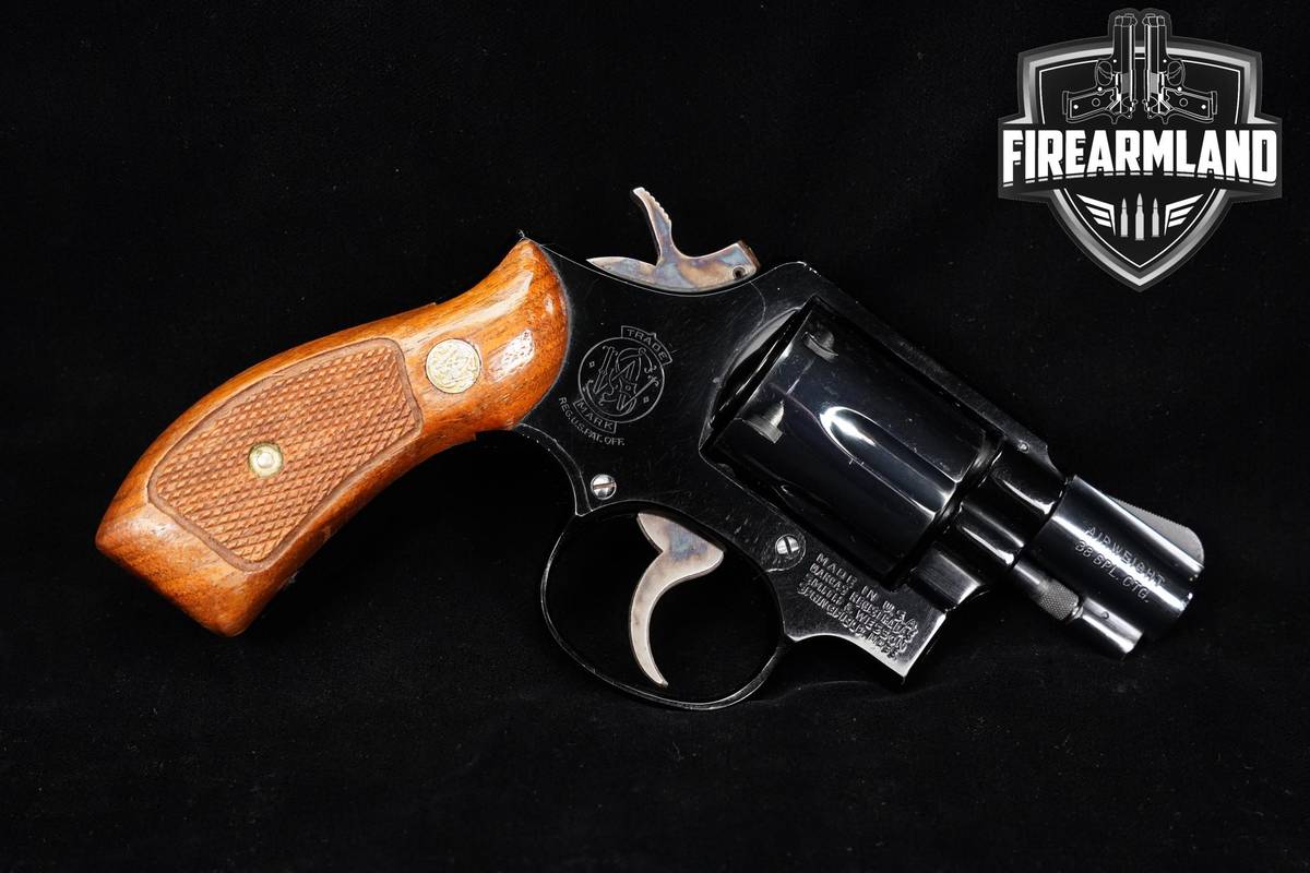 1973-1974 Smith & Wesson S&W Model 12-2 Airweight 38 Special M12 DA/SA