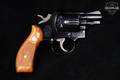 1973-1974 Smith & Wesson (S&W) Model 12-2 Airweight .38 Spl. Blued/Black in Good Condition Image 3
