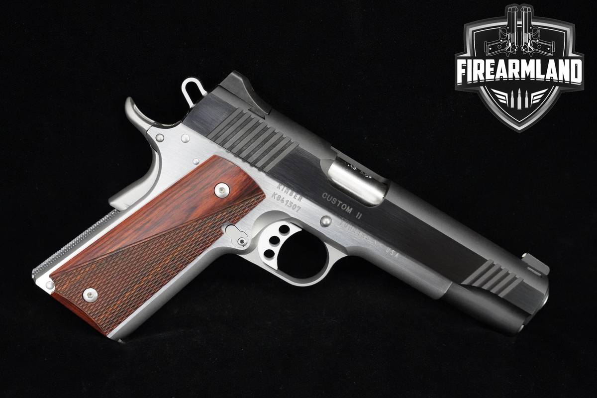 Kimber Custom II 45 ACP 1911 Kimber 1911 MATCH Custom 2 ORIG CASE