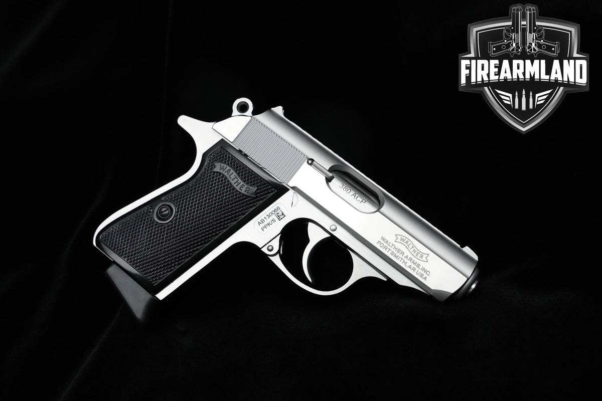 Walther PPK/S Stainless 380 ACP 3.3" Stainless Steel PPK/S Walther ORIG BOX