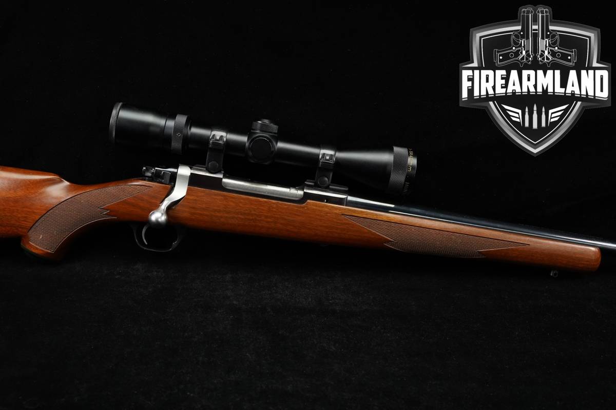 2003 Ruger M77 Mark II Standard Rifle 257 Roberts 22" Blued & Walnut +OPTIC