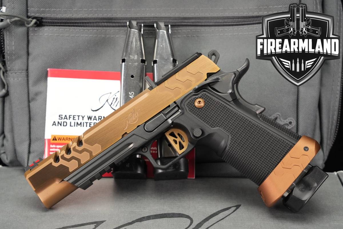 Kimber 2K11 Target Optics-Ready 45 ACP 1911 2011 +3 MAGS & ORIG CASE