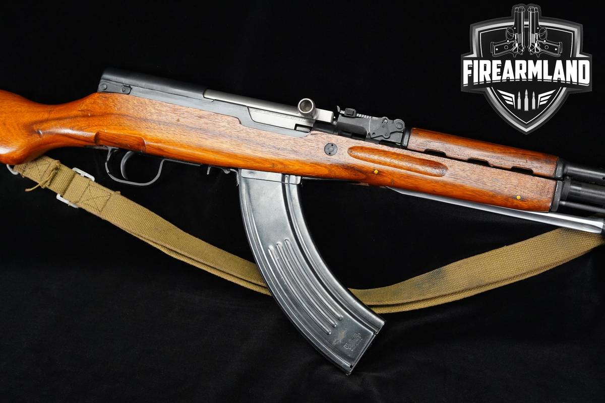 Norinco SKS Type-56 Paratrooper 7.62x39 16.5" Blued & Hardwood +2 MAGS