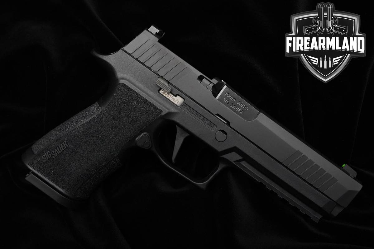 Sig Sauer P320-XTEN 10mm 5" Nitron P320-XTEN Sig X-Series Sauer +ORIG CASE
