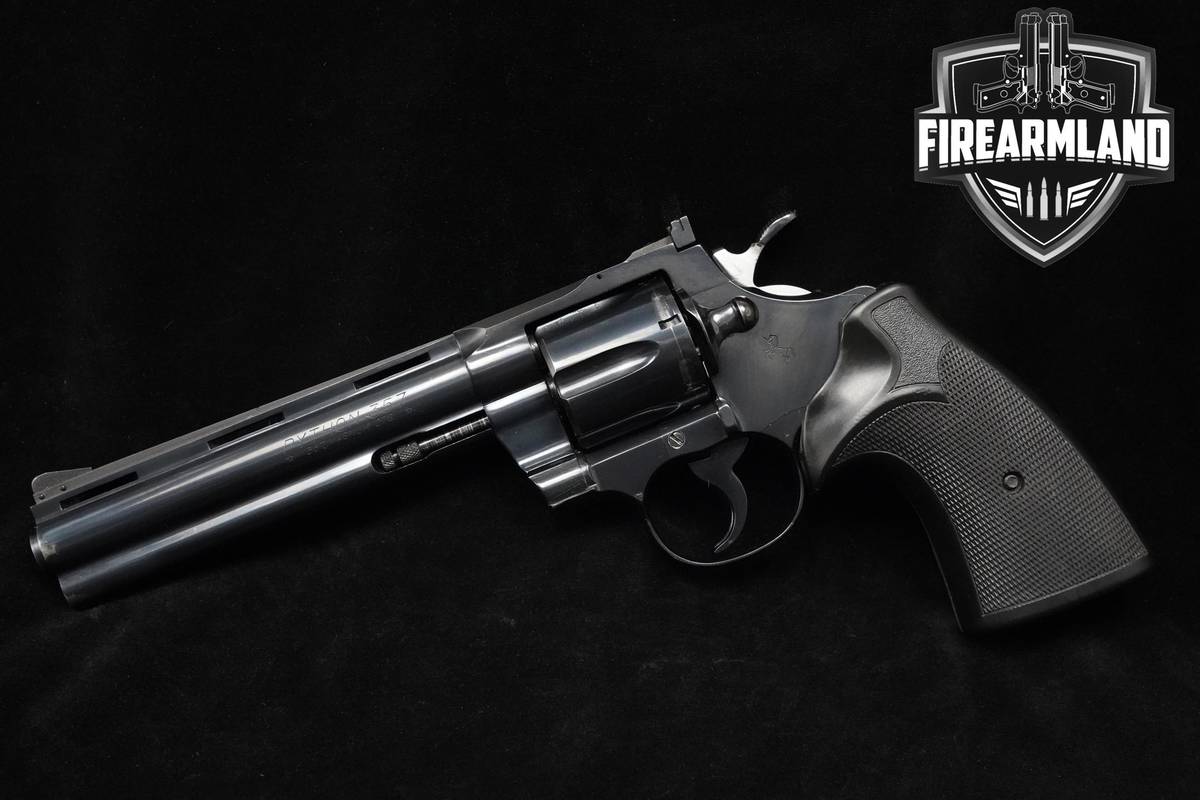 VINTAGE 1968 Colt Python 357-Magnum 6" Blued Colt-Python DA/SA