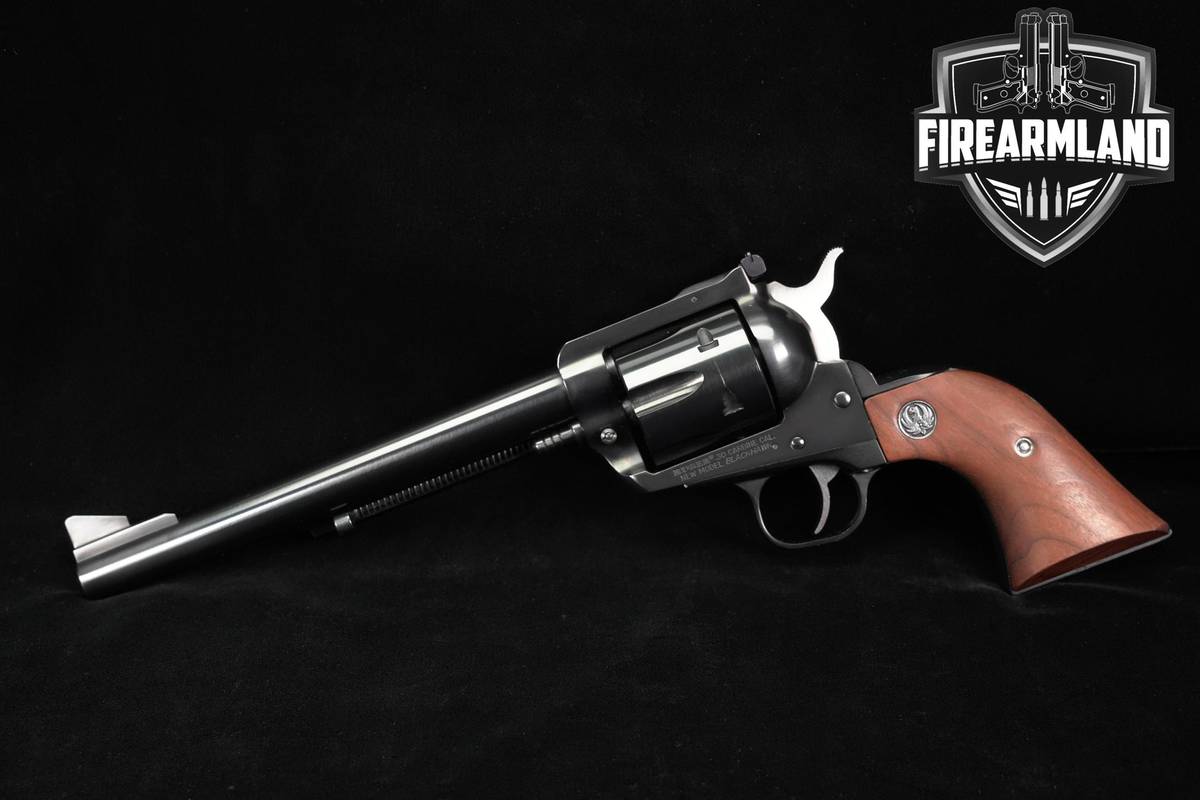 1986 Ruger New Model Blackhawk 30 Carbine 7.5" Blued