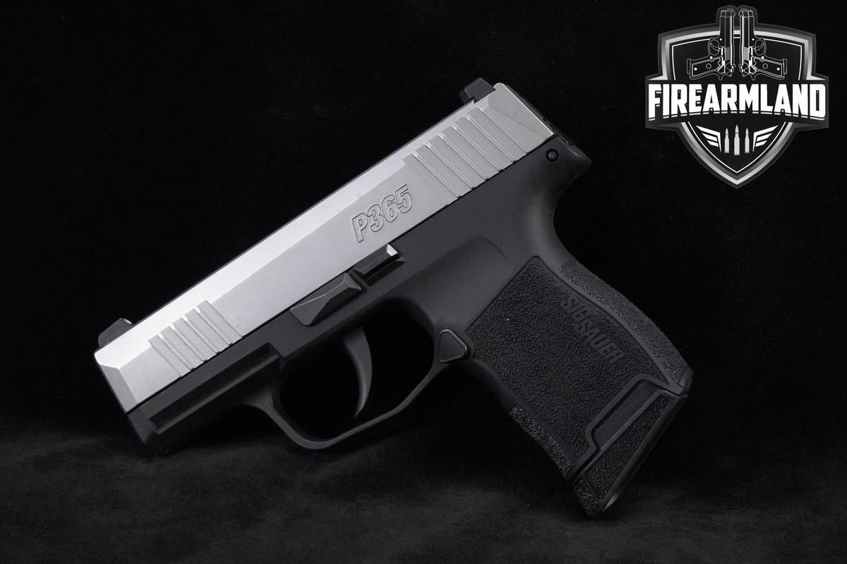 Sig Sauer P365 9mm 3.1" Two-Tone Sig-Sauer P365 P-365 +2 MAGS & ORIG BOX
