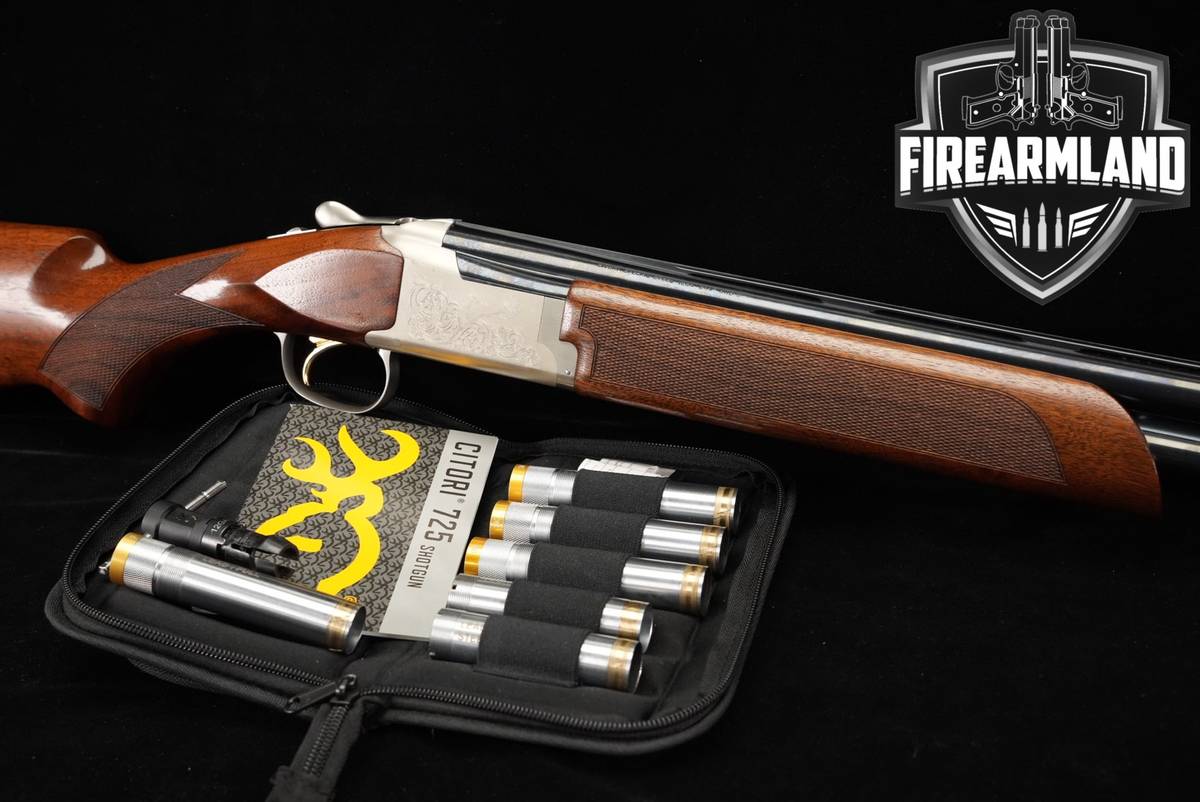 Browning Citori 725 Feather 12-Gauge 28" Silver Nitride & Walnut +CHOKES