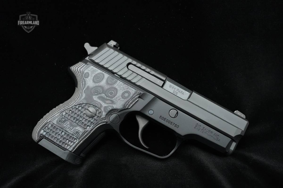 Sig Sauer P224 9mm Semi Compact Sig 9mm P224 Pistol 9 mm DA/SA Sauer 9-mm