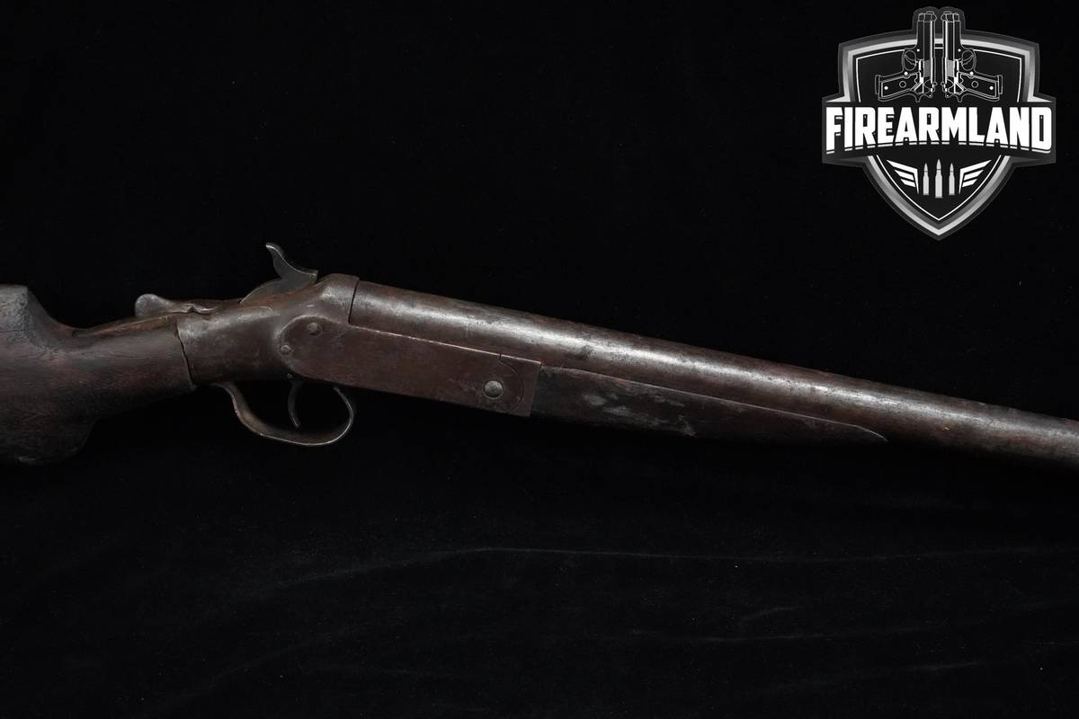 1902-1915 Hopkins & Allen Tip-Up Single-Barrel Shotgun 12-Gauge 26.5"