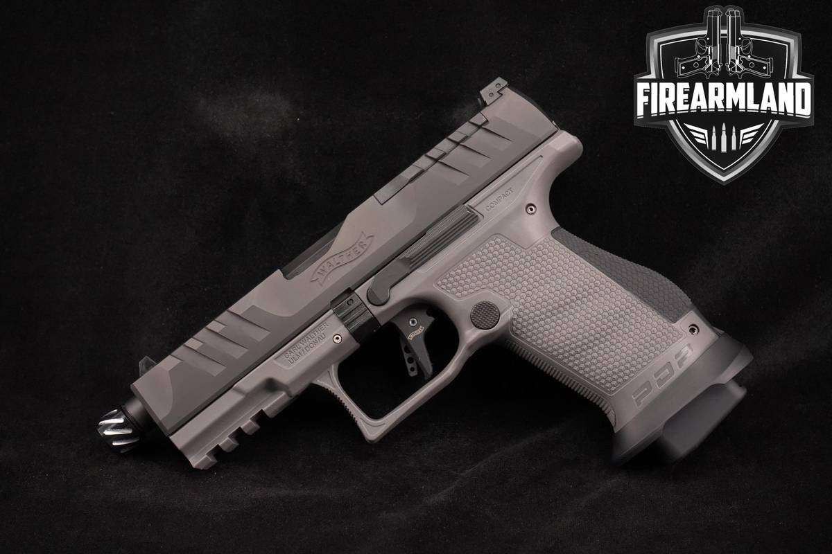 Walther PDP Pro Compact SD 9mm Tungsten Gray +3 MAGS & OG CASE