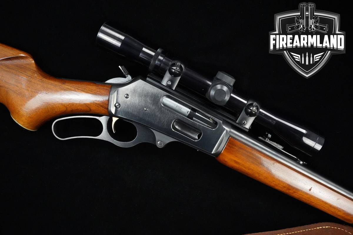 VINTAGE 1979 Marlin Model 336 30-30 20" Blued Marlin 336 JM STAMPED +OPTIC