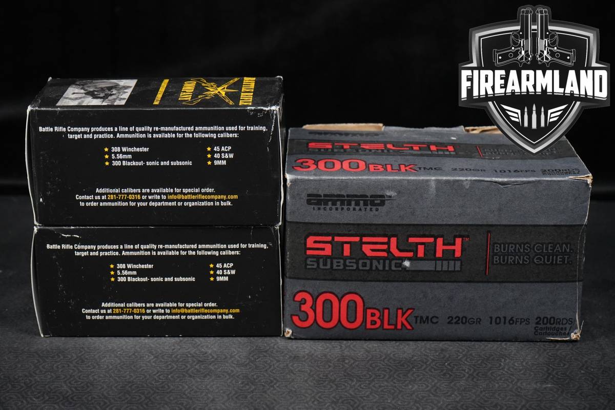 300 RDS! Blackout Ammo BLK-AAC Ammunition