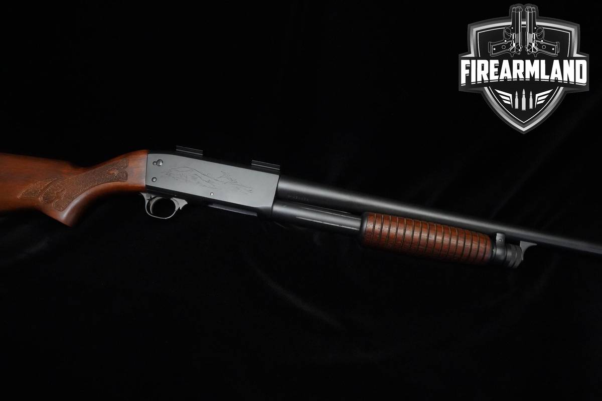 1956 Ithaca Model 37 Featherweight Trap 12-Gauge 30" Blued Ithaca 37