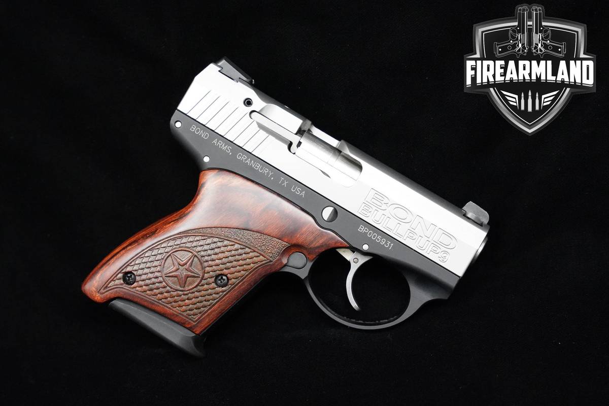 Bond Arms Bullpup9 9mm 3.35" Two-Tone Bond-Arms Bullpup9 Bullpup-9 ORIG BOX