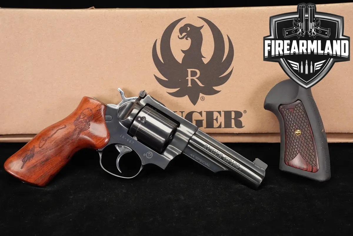 LIMITED Ruger GP100 Jeff Quinn Memorial, LIPSEY'S 4.2" GP 100 +CASE