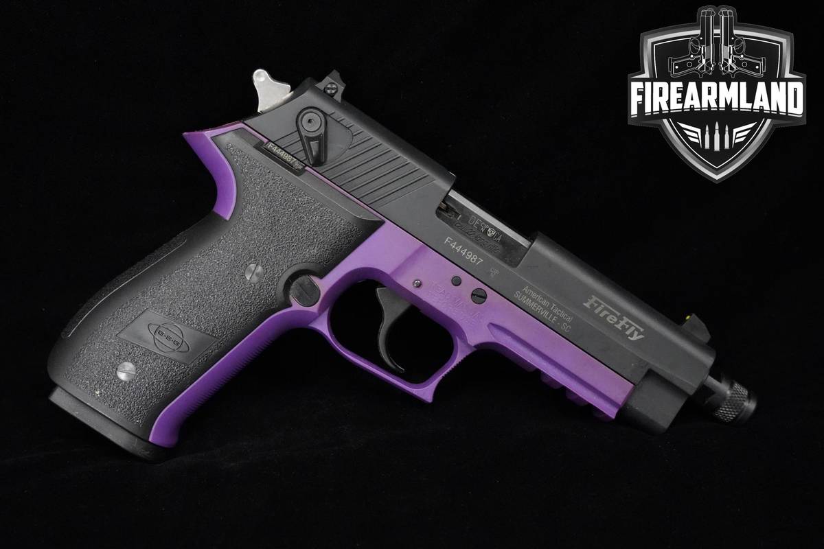 German Sport Guns (GSG) FireFly Purple 22LR 4" GSG Firefly DA/SA
