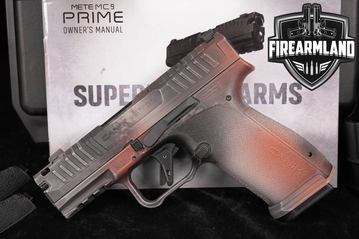 Canik METE MC9 Prime 9mm 3.64 Mad Max Battleworn MC-9 COMP PORT +ORIG CASE
