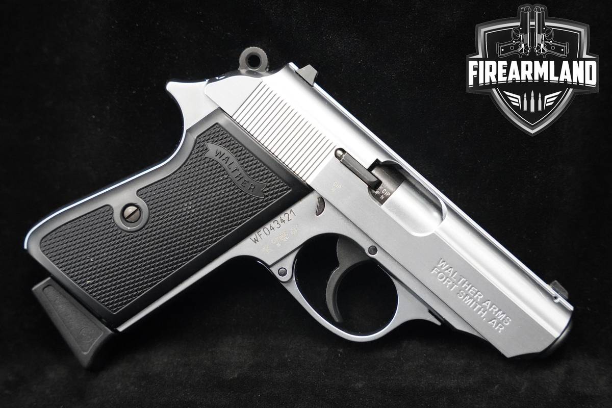 Walther PPK/S Nickel 22LR 3.3" Nickel Finish Walther +ORIG CASE
