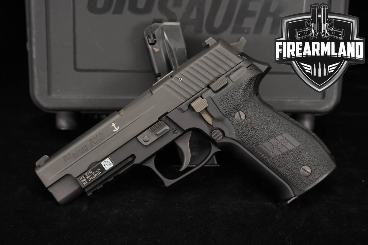 Sig Sauer P226 MK25-CA 9mm 4.4 P 226 MK 25 MARK +2 MAGS & ORIG CASE